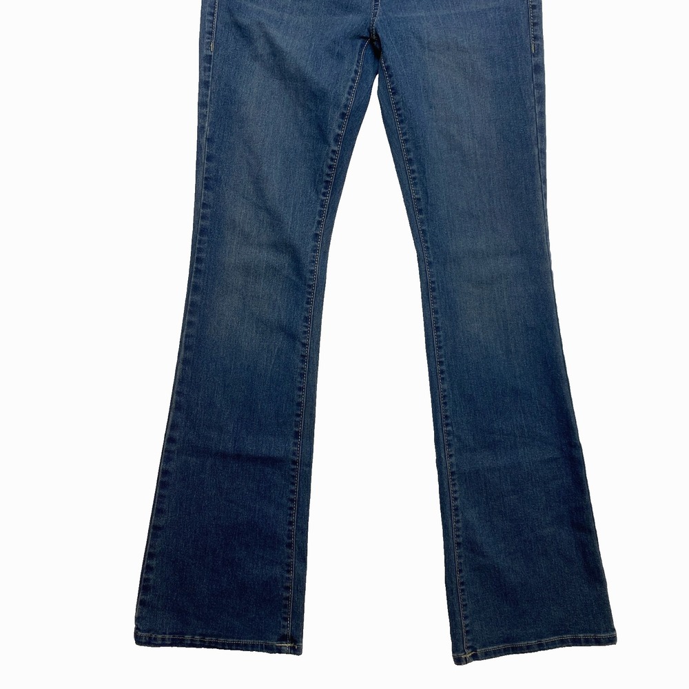 True Religion Bootcut Jeans Womens 28 Dark Blue Becca Mid Rise Studded